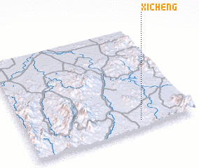 3d view of Xicheng