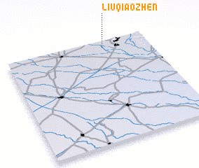 3d view of Liuqiaozhen