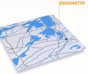 3d view of Qiaoguantun