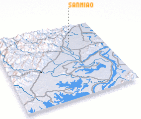 3d view of Sanmiao