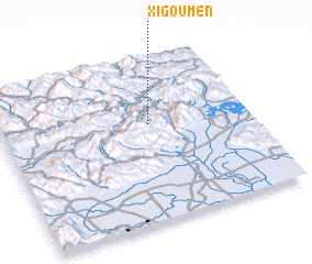 3d view of Xigoumen