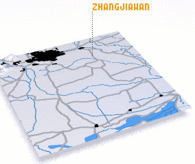 3d view of Zhangjiawan