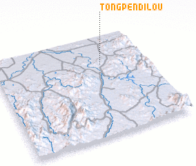 3d view of Tongpendilou