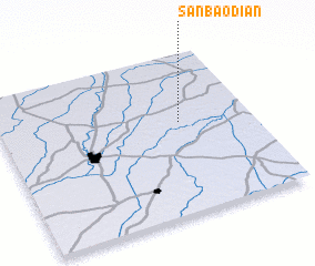 3d view of Sanbaodian