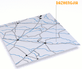 3d view of Dazhengjia