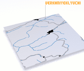 3d view of Verkhniye Klyuchi
