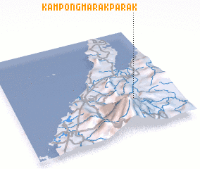 3d view of Kampong Marak Parak