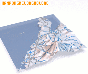 3d view of Kampong Melongkolong