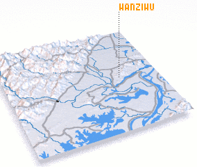 3d view of Wanziwu