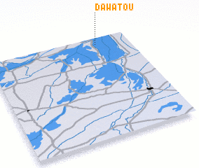 3d view of Dawatou