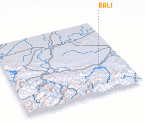 3d view of Bali