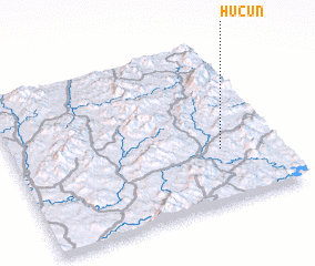 3d view of Hucun