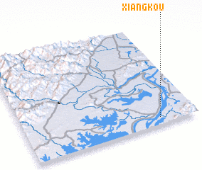 3d view of Xiangkou