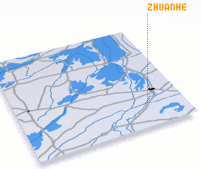 3d view of Zhuanhe