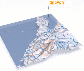 3d view of Sibayan