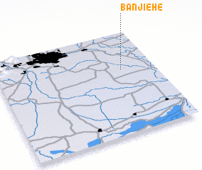 3d view of Banjiehe