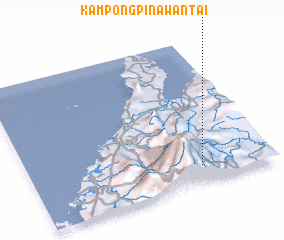 3d view of Kampong Pinawantai