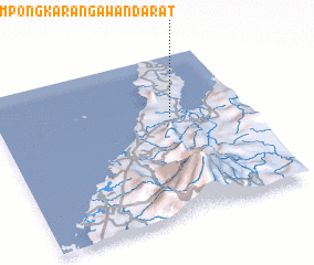 3d view of Kampong Karangawan Darat