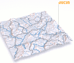 3d view of Jiucun