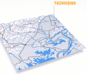 3d view of Tashuiqiao
