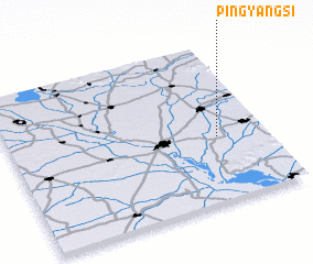 3d view of Pingyangsi