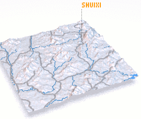 3d view of Shuixi