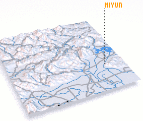 3d view of Miyun