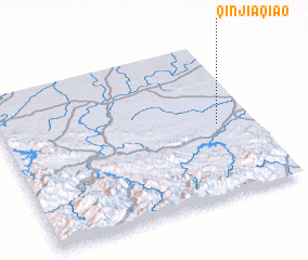 3d view of Qinjiaqiao