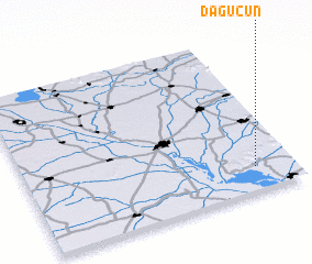 3d view of Dagucun
