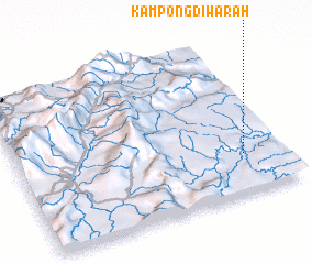 3d view of Kampong Diwarah