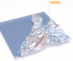 3d view of Tandik