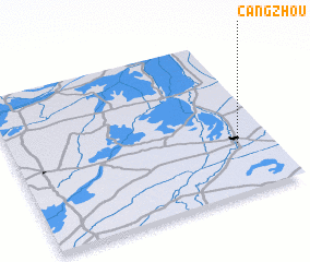 3d view of Cangzhou