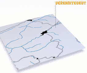 3d view of Verkhniy Kokuy