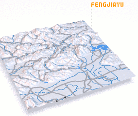 3d view of Fengjiayu