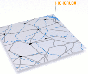 3d view of Xichenlou