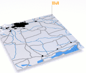 3d view of Xiji