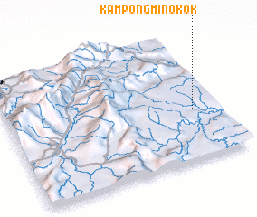 3d view of Kampong Minokok