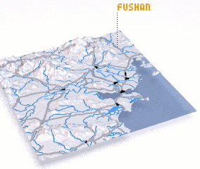 3d view of Fushan