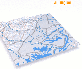 3d view of Jiliuqiao