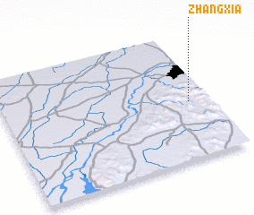 3d view of Zhangxia