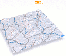 3d view of Xikou