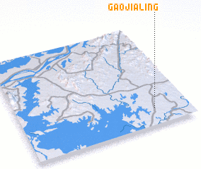3d view of Gaojialing