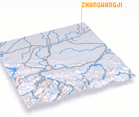 3d view of Zhangwangji