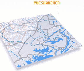 3d view of Yueshanzhen