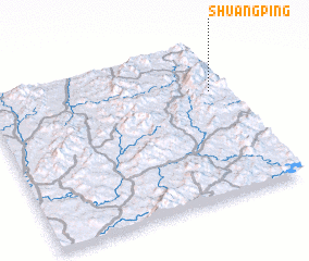 3d view of Shuangping