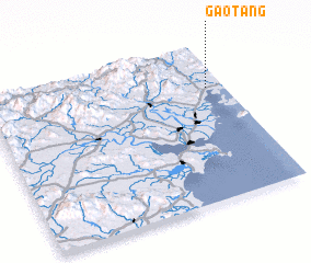 3d view of Gaotang