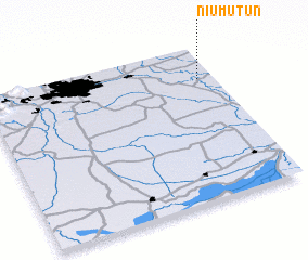 3d view of Niumutun