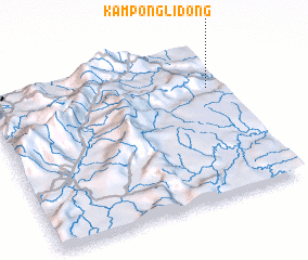 3d view of Kampong Lidong