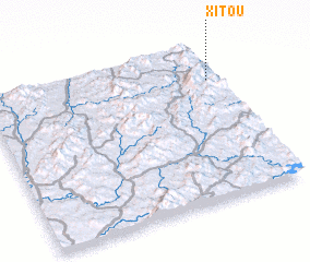 3d view of Xitou