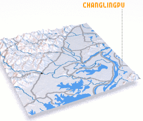 3d view of Changlingpu